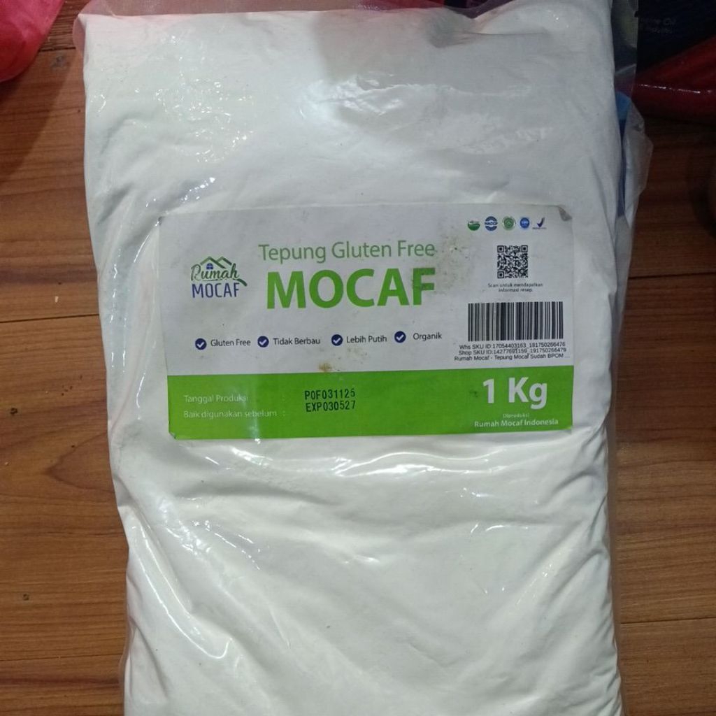 Tepung Gluten Free, MOCAF 1KG