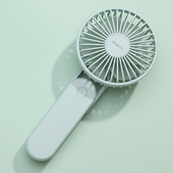 kipas angin mini robot RT-BF11C usb mini fan and power bank