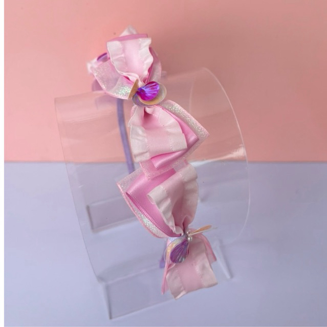 Kichic Coraline Under the Sea Series Bando Pink Shell