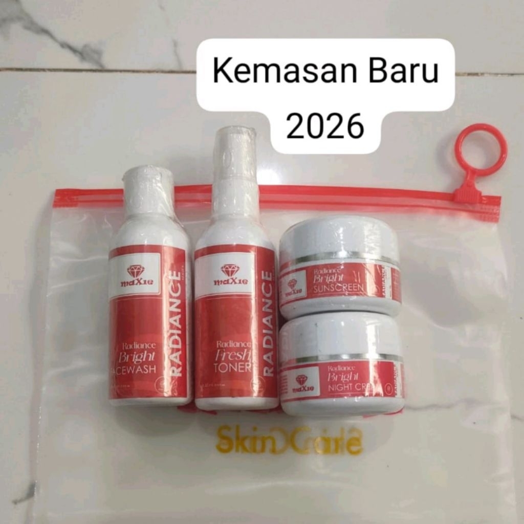MAXIE GLOW BPOM KEMASAN TERBARU/MAXIE SKINCARE/
