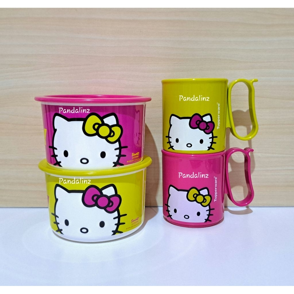Tupperware toples hello Kitty