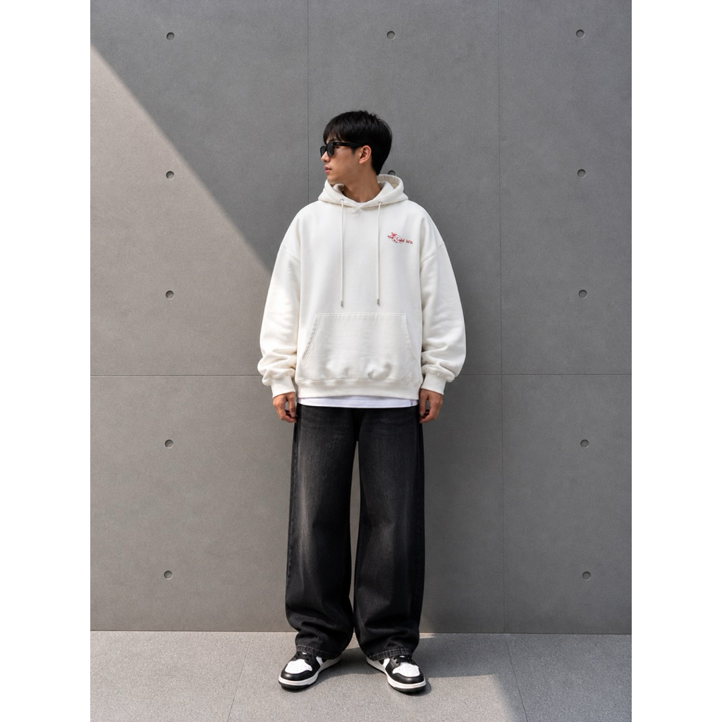 hoodie boxy brand oversize second