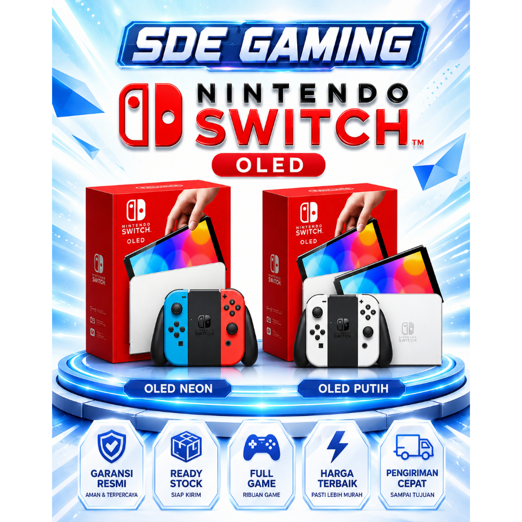 Nintendo Switch oled ORI bukan cfw