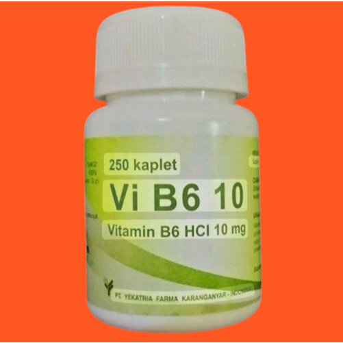 vitamin b6 yekatria 10 mg isi 1000