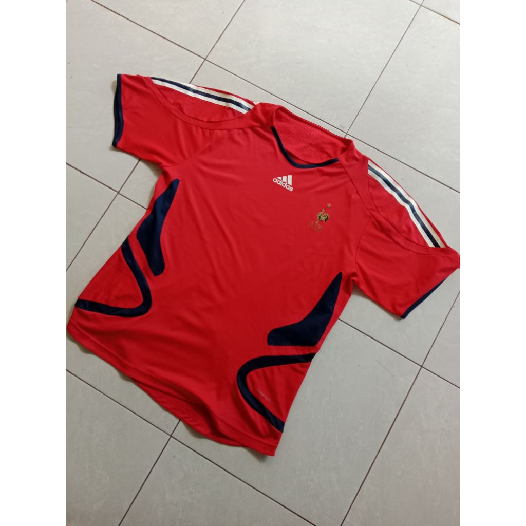 PRELOVED-(ERA ZIDANE) JERSEY ADIDAS TIMNAS PRANCIS