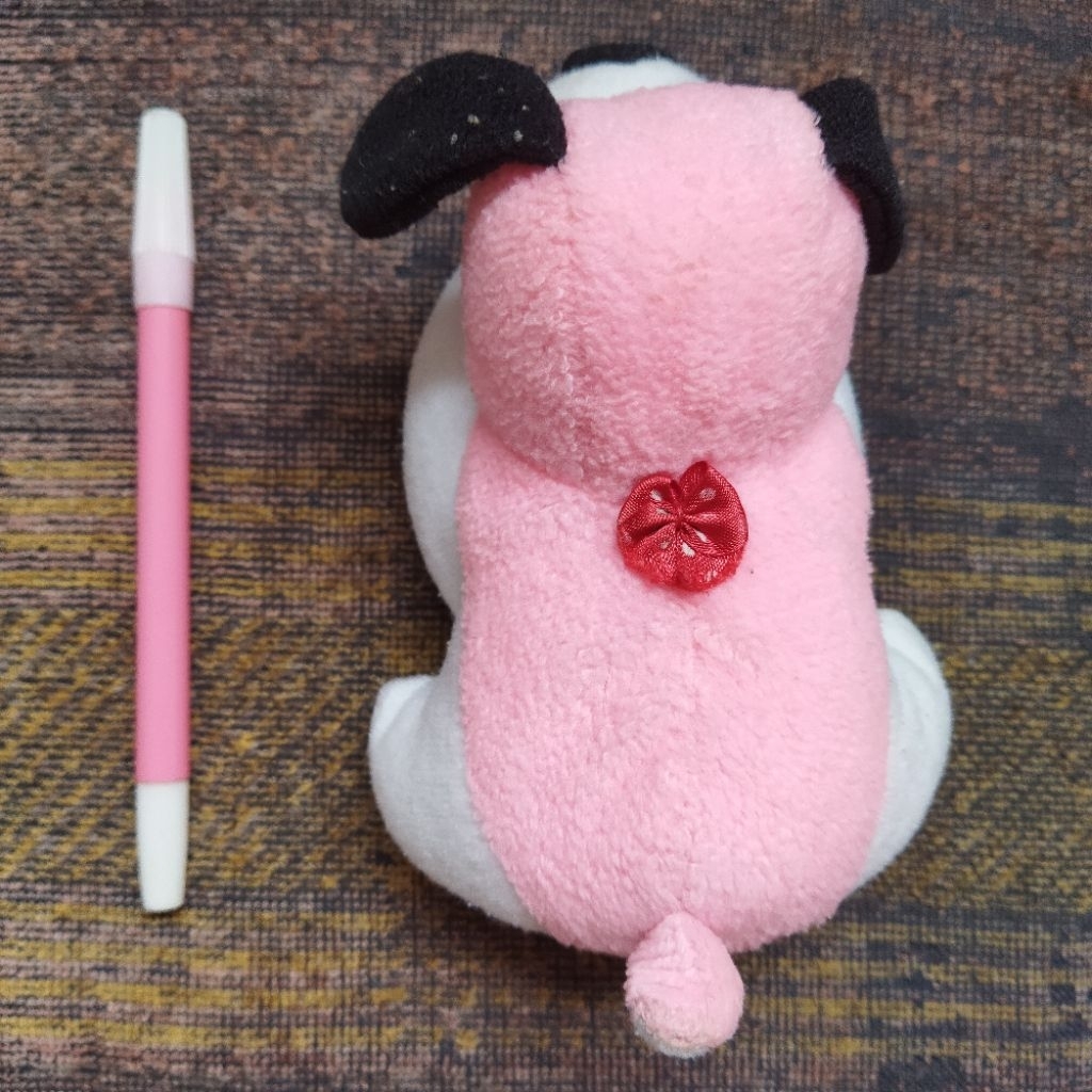 Boneka Pre Loved Anjing Pink