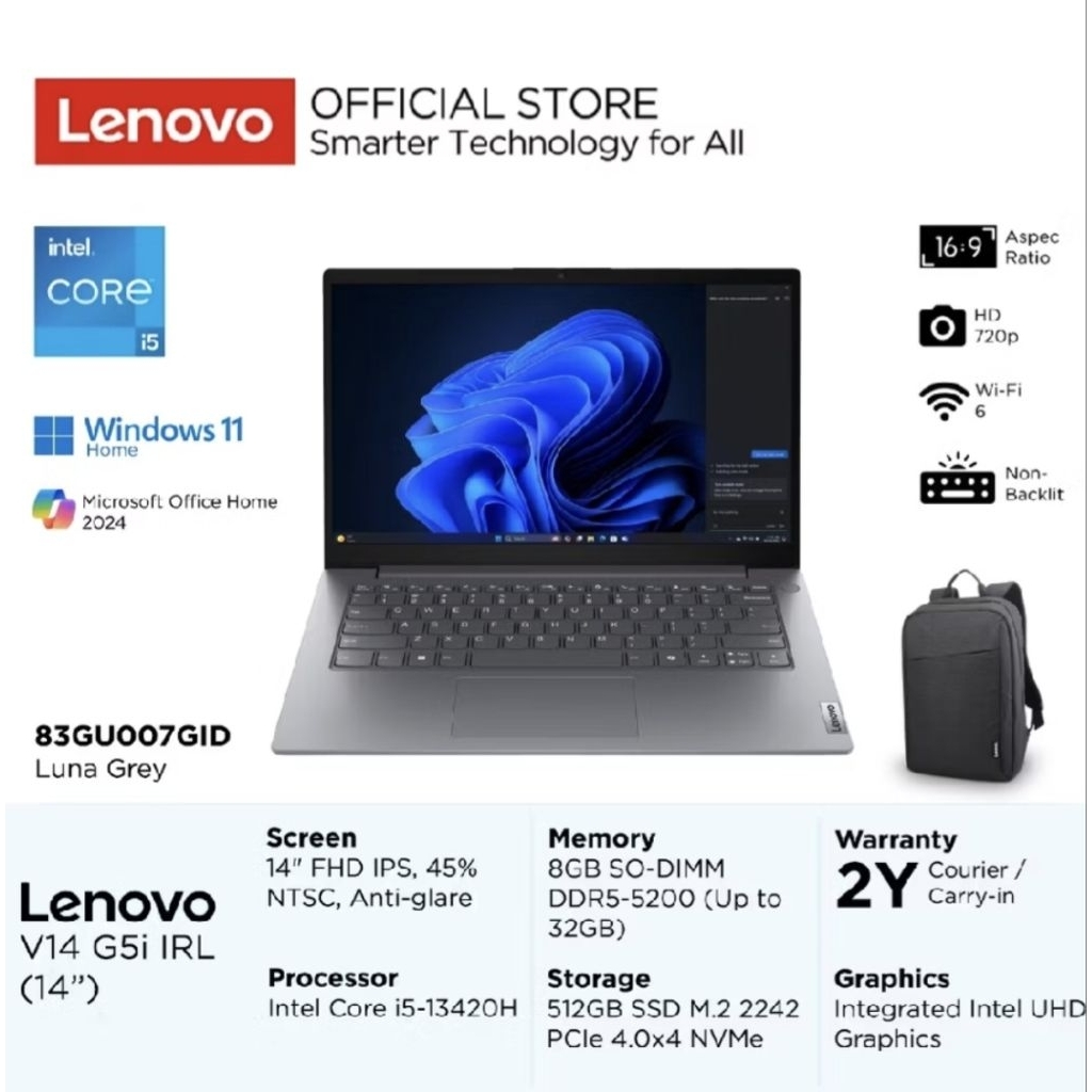 Lenovo V14 Gen 5i IRL 14inch
