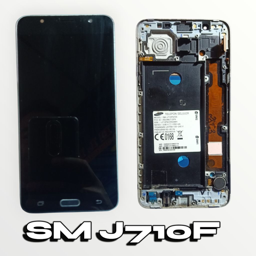 lcd Samsung j710f bekas pakai
