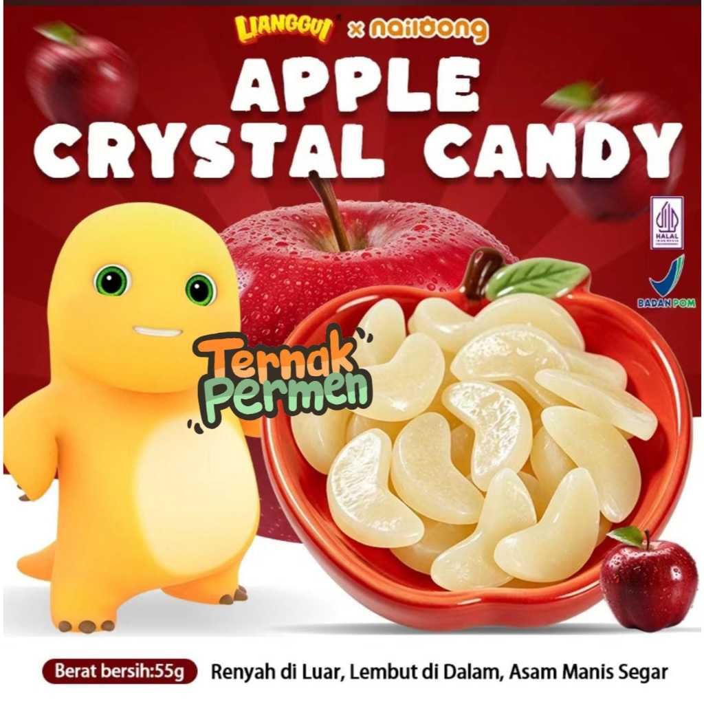 LIANGGUI PERMEN JELLY IRISAN APEL