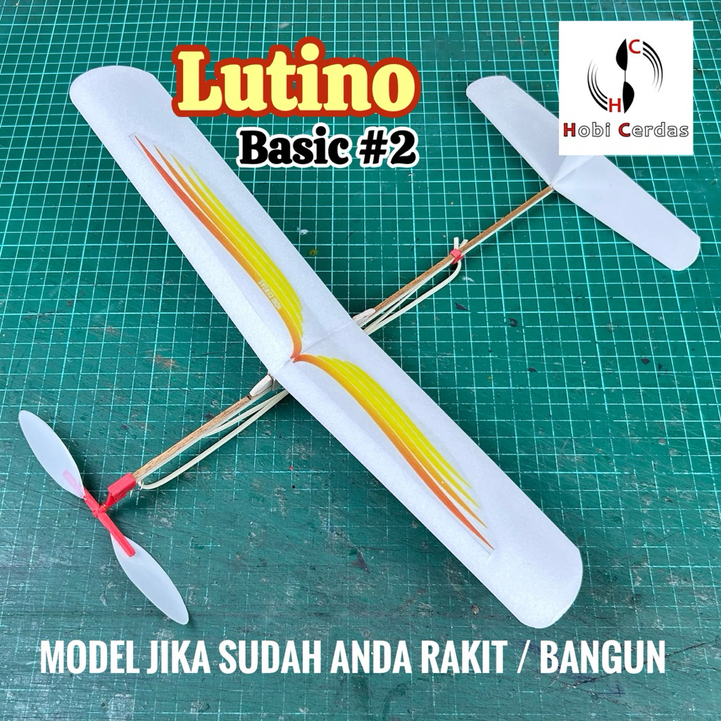 KIT PESAWAT TENAGA KARET LUTINO
