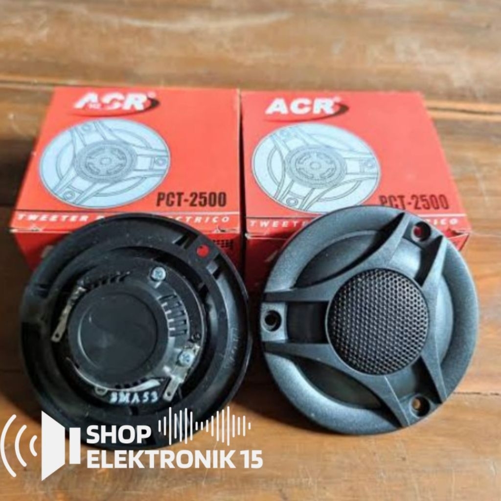 Tweeter ACR PCT 2500 Speaker Tweeter Piezoelectric 200W 4 Ohm