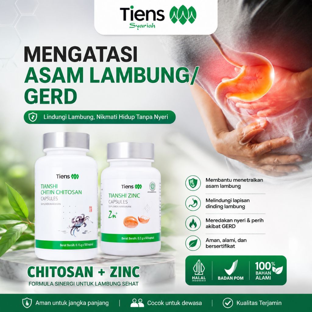 PAKET ASAM LAMBUNG CHITIN CHITOSANORIGINAL UNTUK GERD - Herbal China obat asam la...