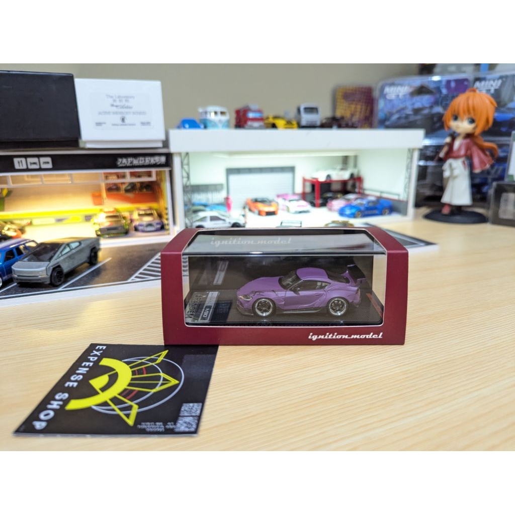 Ignition Model 1/64 Pandem Supra A90 Matte Purple