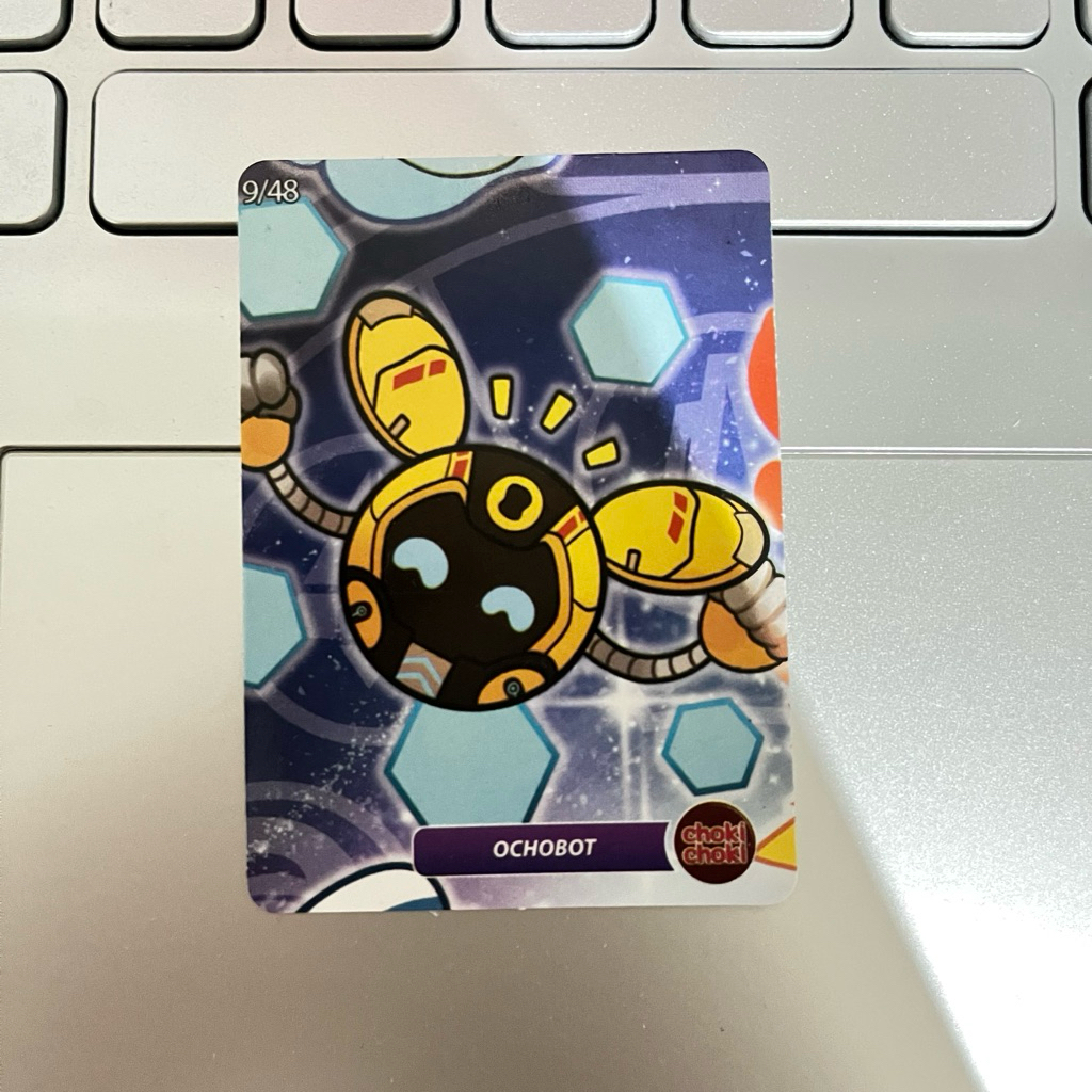 Kartu Ochobot no 9/48 - Choki Choki Puzzle Malaysia