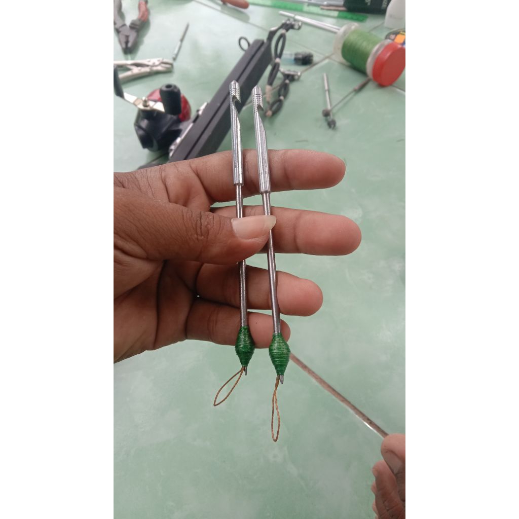 Mata paser katepel,slingshoot,panahan (isi 2) panjang 12cm 5mm