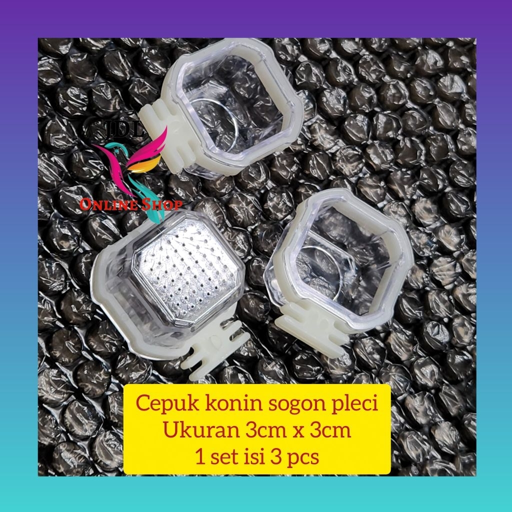 Cepuk nextar set CP57 wadah cangkir makan minum kroto burung konin sogon pleci elite song