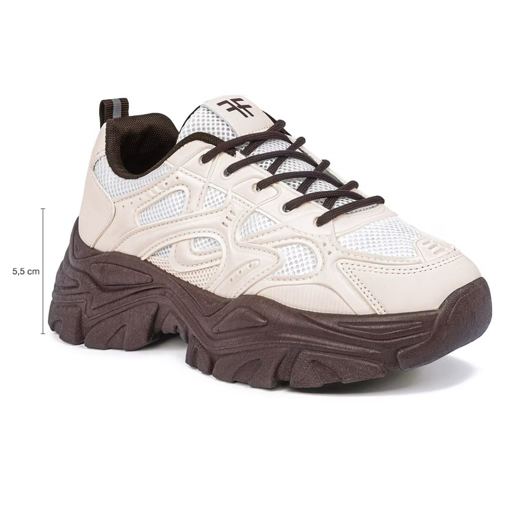 Sneakers tinggi 5,5cm - Sepatu wanita tinggi