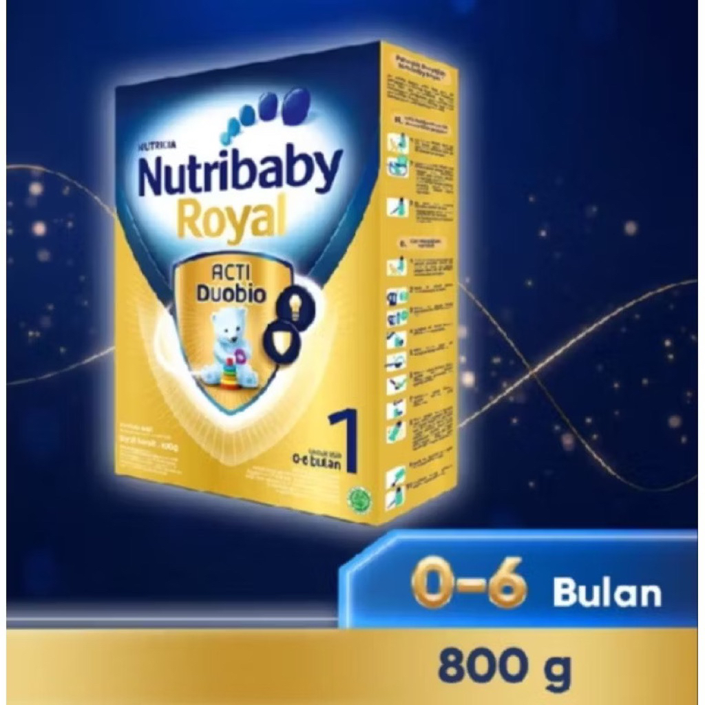 Nutribaby Royal 1 400g Susu Formula Bayi Usia 0-6 Bulan