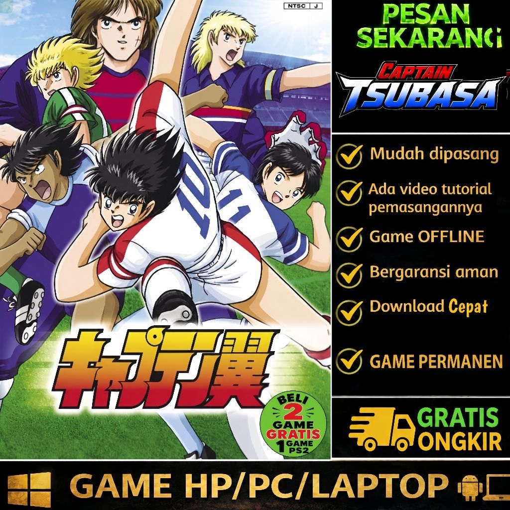 CAPTAIN TSUBASA - GAME ANDROID - GAME LAPTOP/PC - GAME OFFLINE