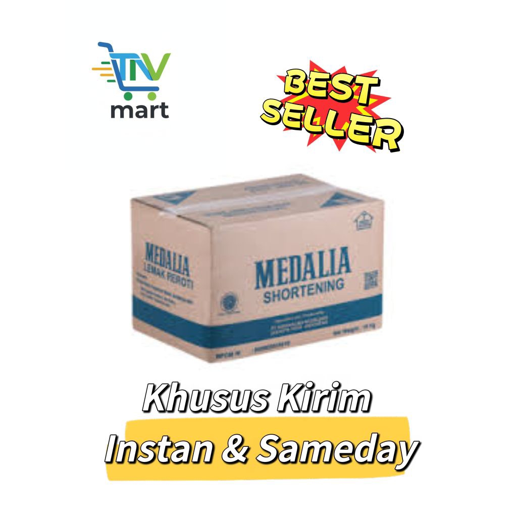 MEDALIA shortening khusus instant Sameday