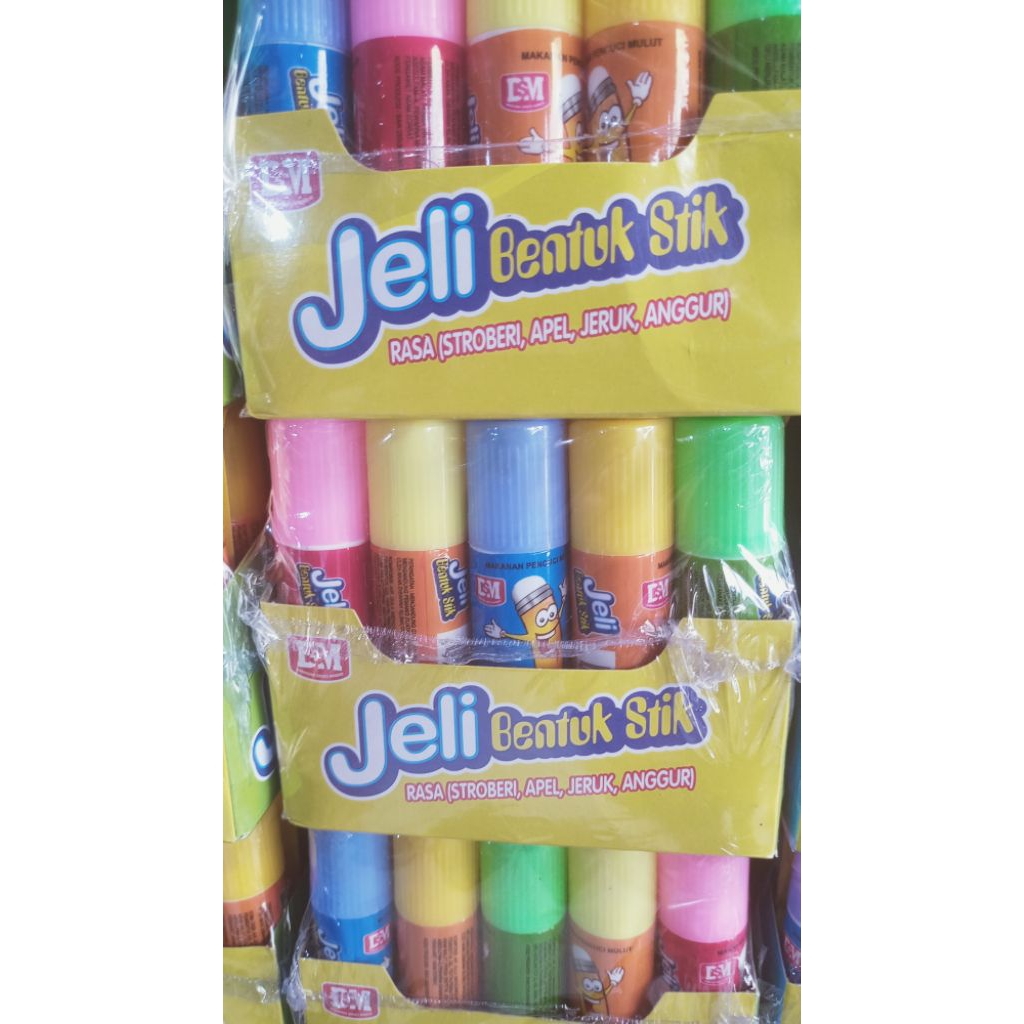 Permen Jelly bentuk stick