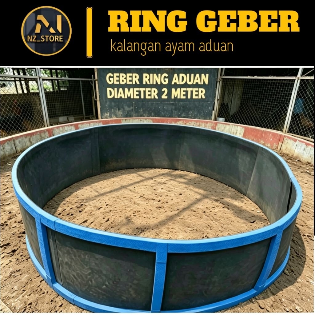 TERMURAH RING GEBER AYAM ADUAN BAHAN SPON EVA TEBAL