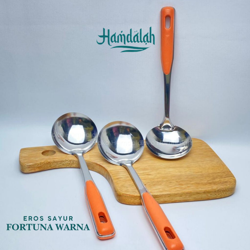 Irus Sop - Irus Sayur Tanggung Warna Stainless Steel Murah
