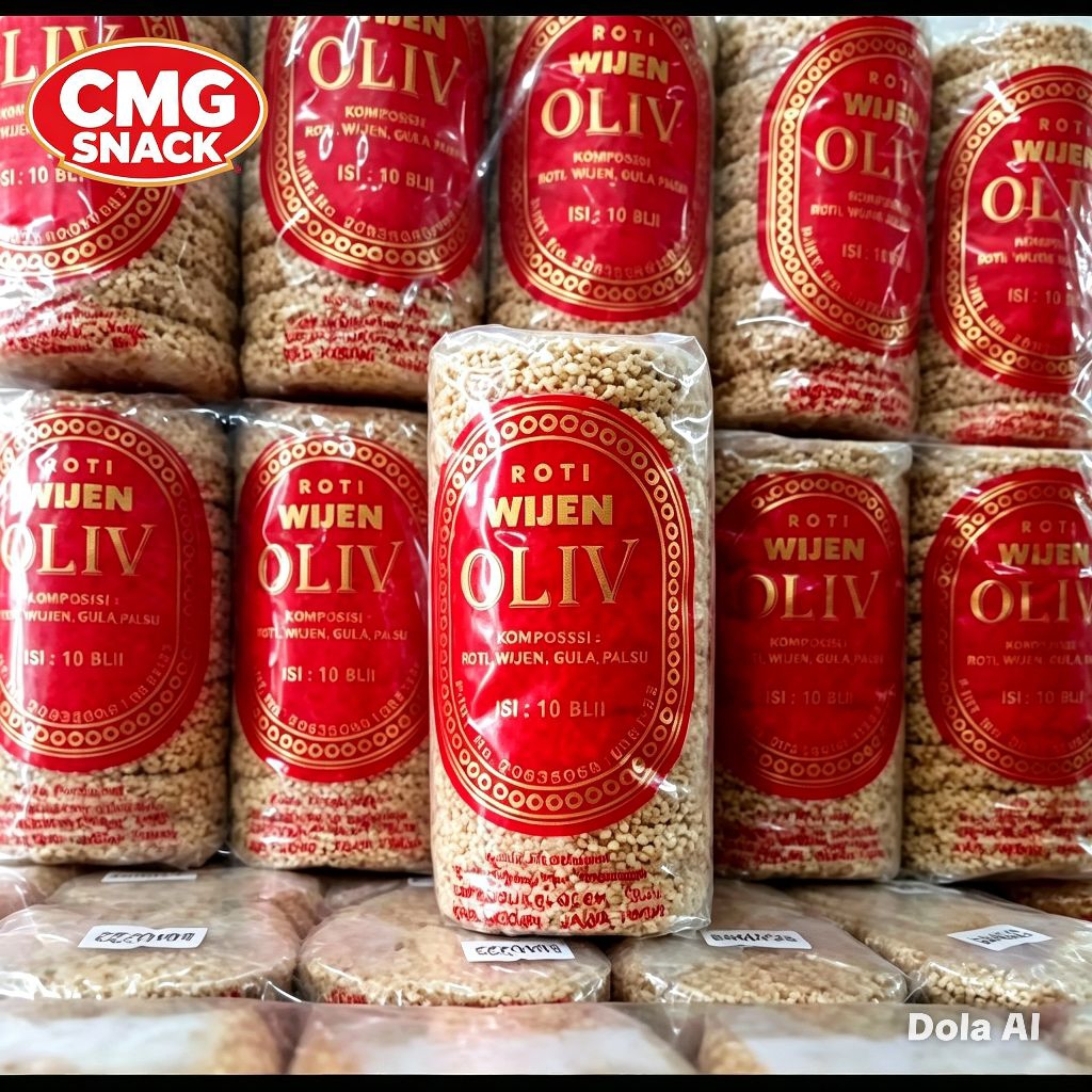 ( FRE KARDUS ) Roti Marie Wijen Oliv GROSIRAN 1 BALL  isi 10 pak ,Grosiran Cmg Snack