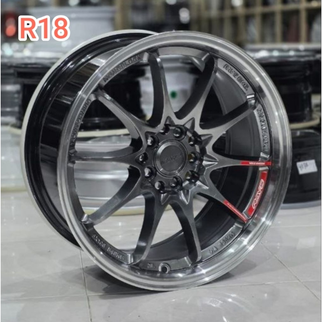 Velg CE28 R18 Grey Lips Polish 5x115