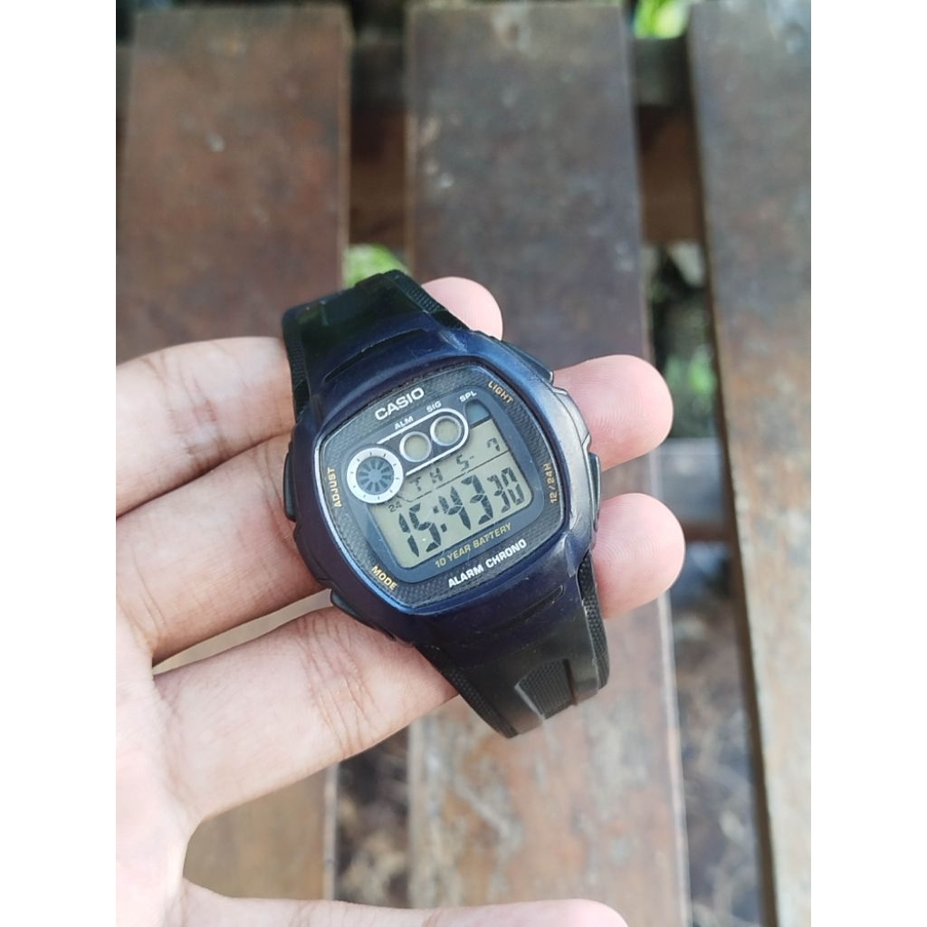 Casio W-210H Scnd/Bks