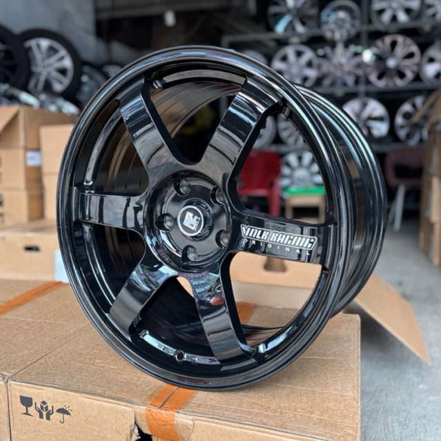 Velg VOLK RAYS TE37 Ring 18 Pcd 5x114,3 Gloss black