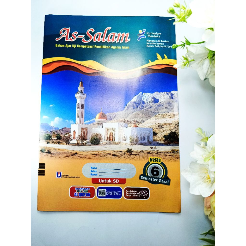 BISA (COD) LKS Pendidikan Agama Islam kelas 6 Semester 1 Assalam SD/MI Kurikulum merdeka