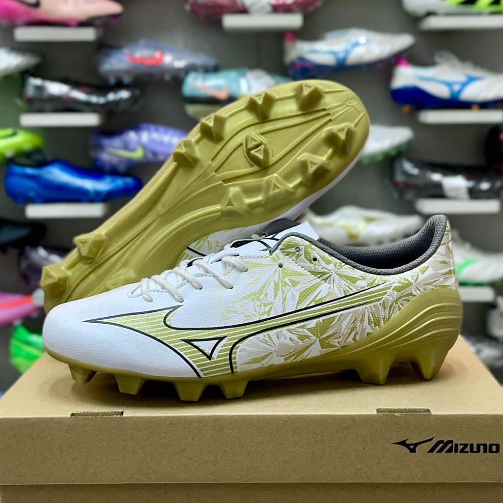 Mizuno Alpha Select white/gold
