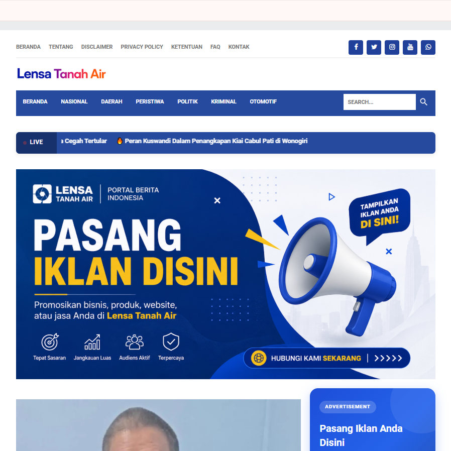Website blogspot Teknologi siap pakai sesuai ketentuan adsense