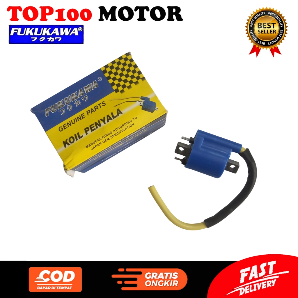FUKUKAWA COIL PENYALA JUPITER Z 1. KOIL PENGAPIAN RACING FKW