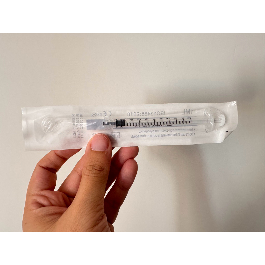 Luer Syringe 1cc