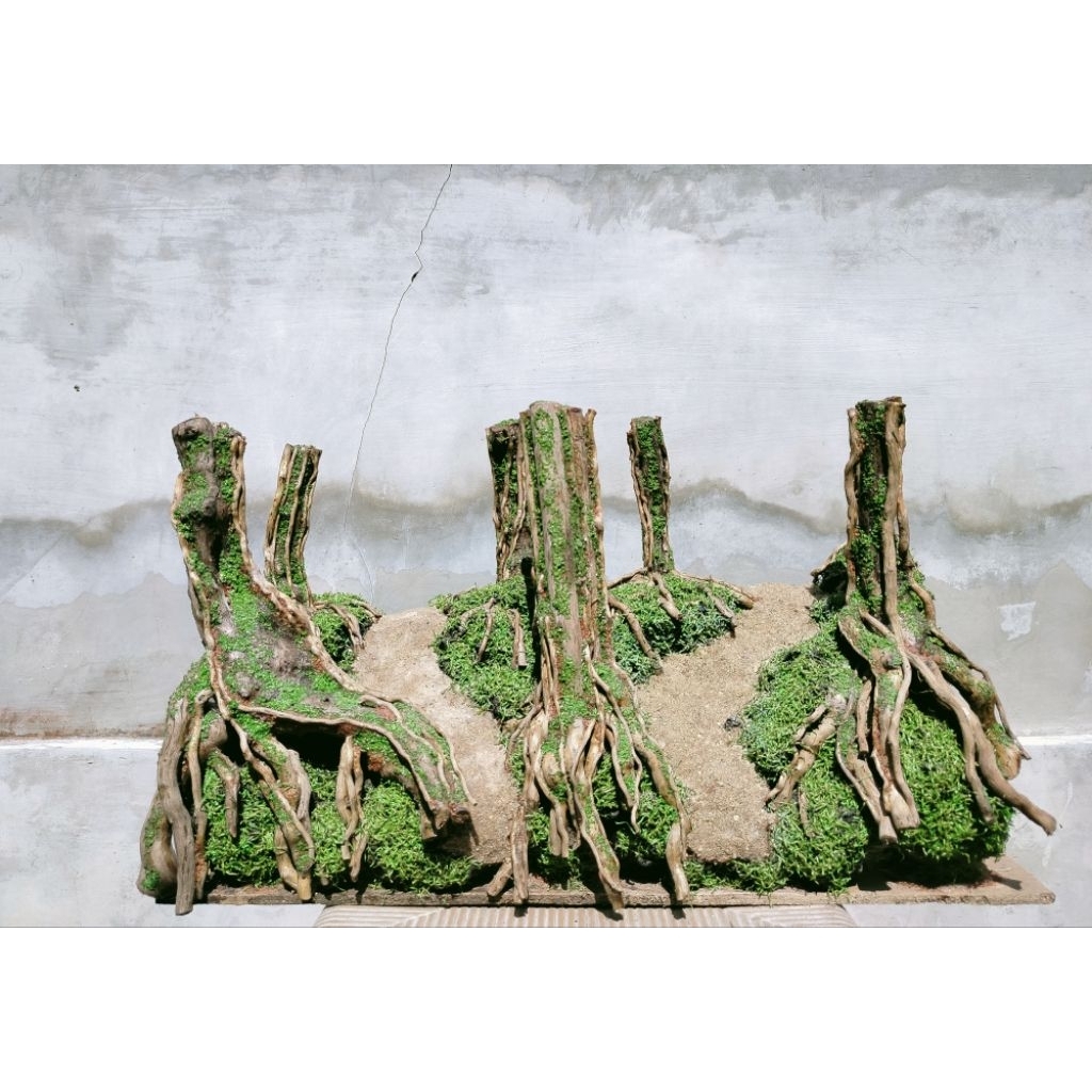Hardscape Hutan/Aquascape jungle