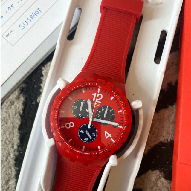 Swatch SUSR407 Original Preloved Garansi Resmi