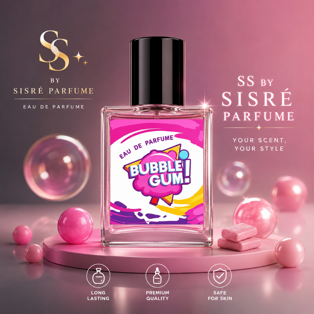 Parfume Buble Gum Aroma Permen Karet Parfume Untuk Wanita Dan Pria Dewasa Wangi Manis Segar dan Taha