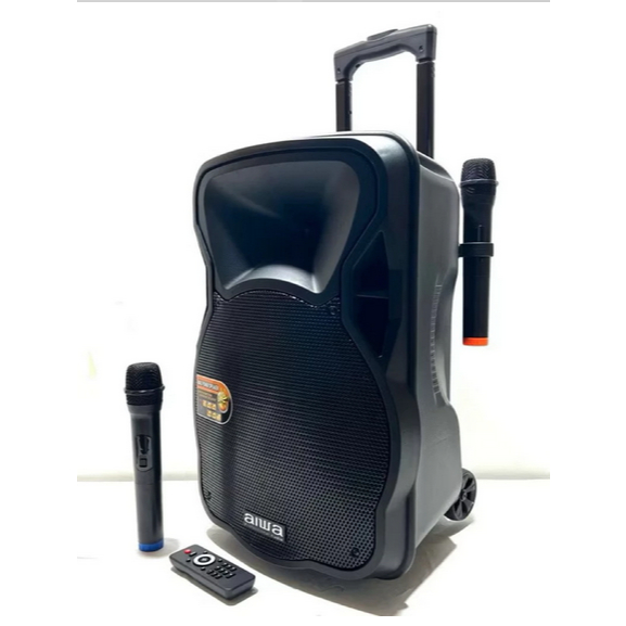 Speaker Portable Portable Wireless Aiwa  Bluetooth -  12 inc / 15 inch AIWA( BISA COD )