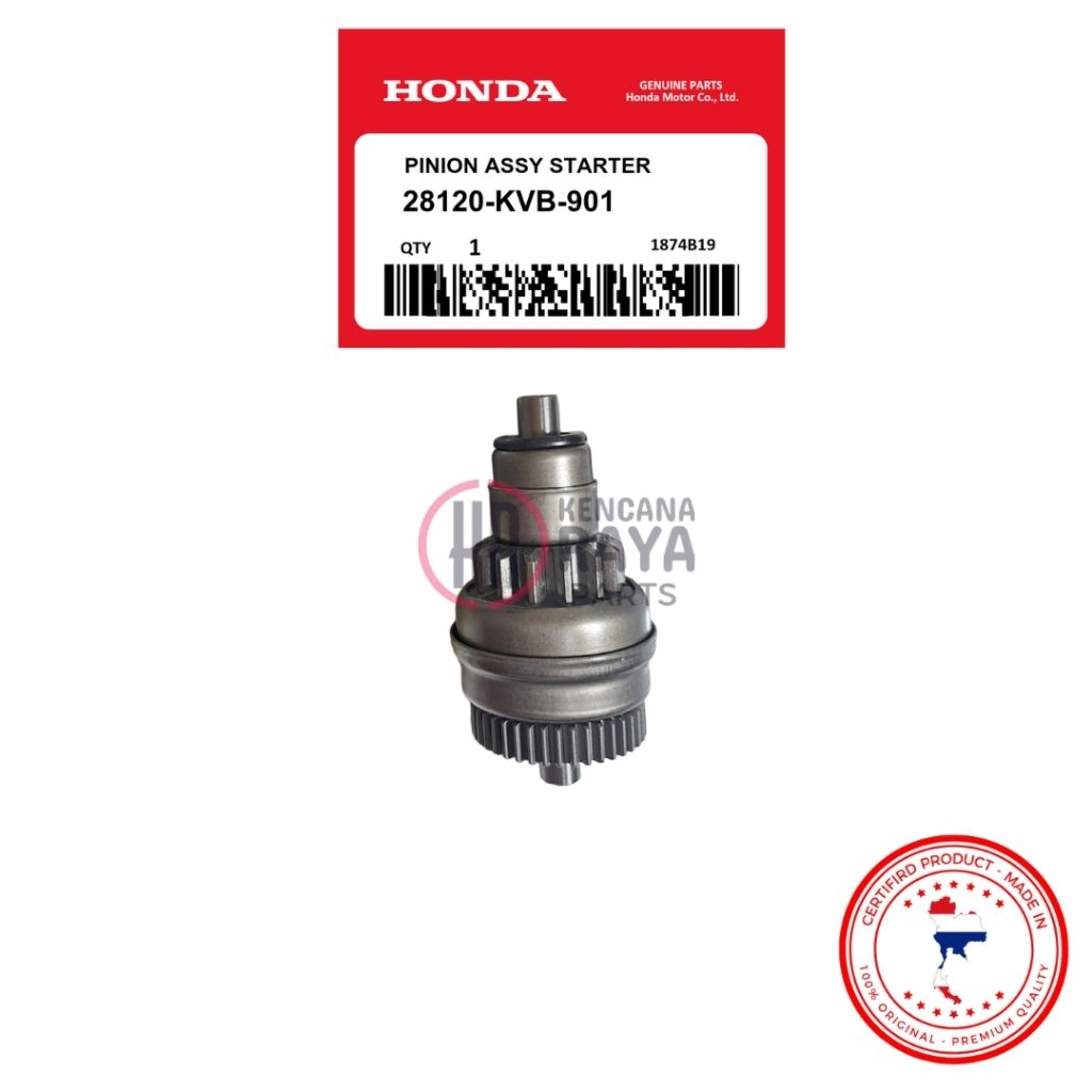 PINION STARTER VARIO / BEAT / BEAT FI STARTER KASAR