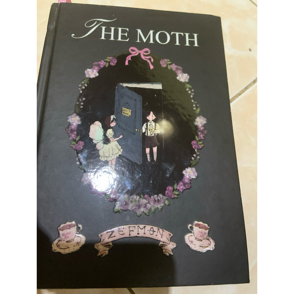 buku novel the moth pl (zefmon hard cover, super rare) 692 hal