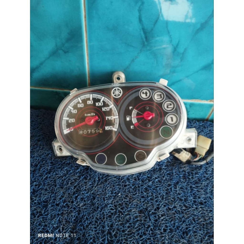 spedometer kilometer Yamaha Vega force fi second original copotan