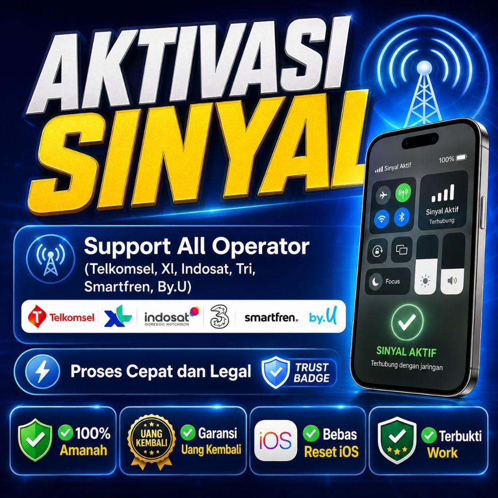 ALL DEVICE UNBLOKER IME JARINGAN NO SERVICE IPHONE ANDROID
