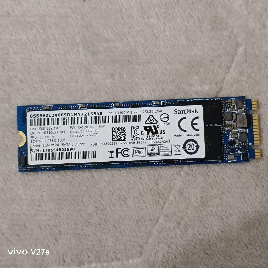SSD M2 SATA 256GB SEKEN