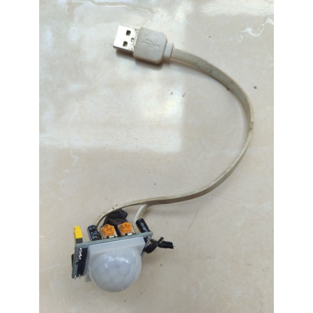 Alarm sensor gerak anti maling