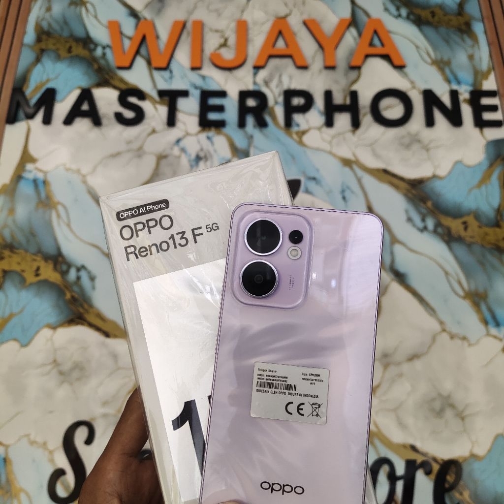 oppo reno 13f 5G Ram 8GB Internal 256GB HP Second Seken Bekas Fullset [ORI] hp murah