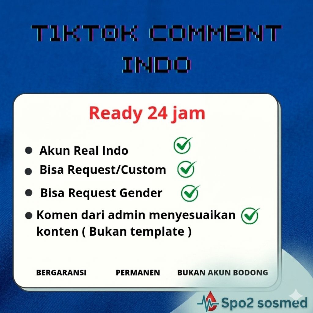 JASA KOMENTAR TIK TOK INDO