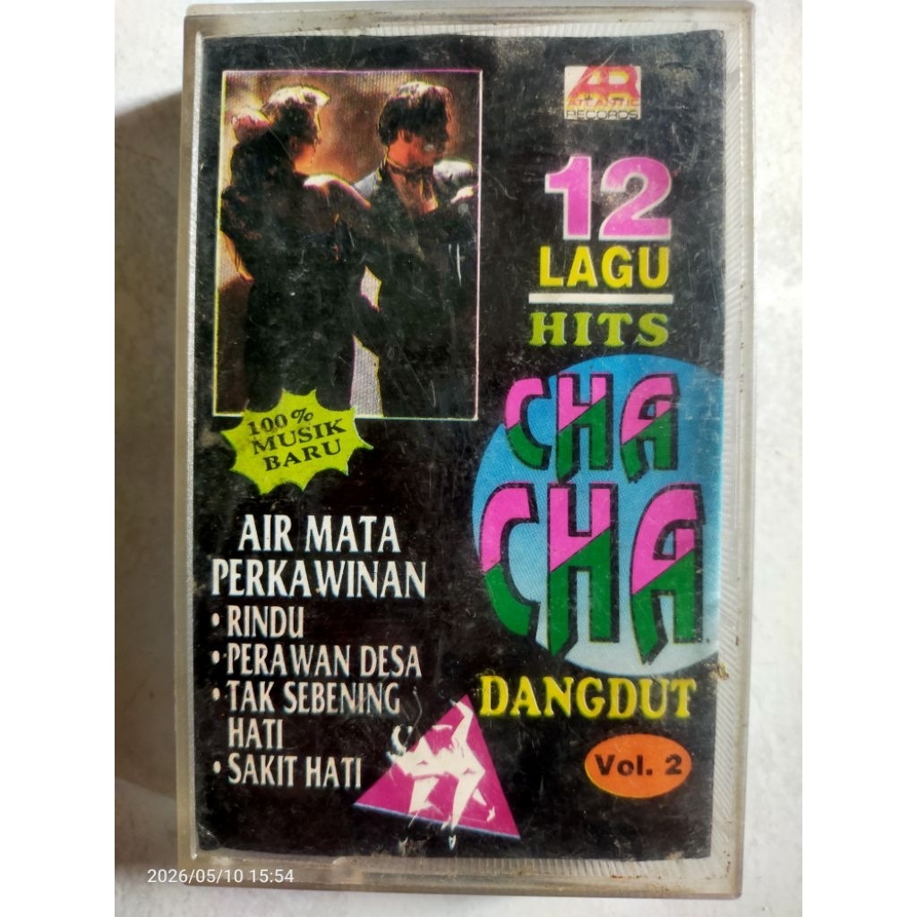 kaset pita jadul 12 LAGU HITS CHA-CHA DANGDUT