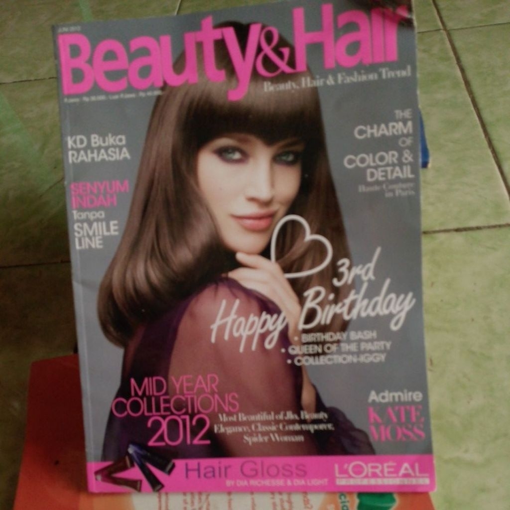 MAJALAH BEAUTY & HAIR JUNI 2012